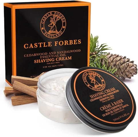 Sandalwood & Cedar Natural Shaving Cream