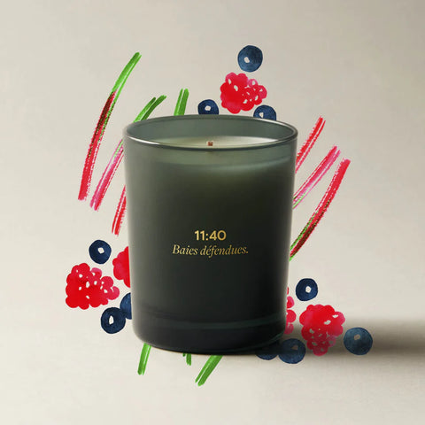 11:40 Candle "Baies Défendues"