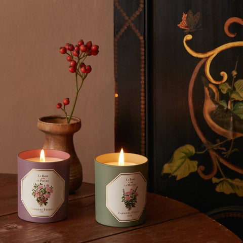 Rose & Mint Candle