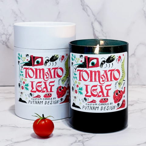 Tomato Leaf Candle