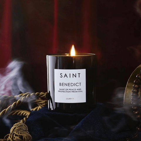 SAINT Saint Benedict Candle